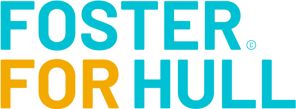 Foster for hull logo
