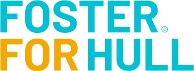 Foster for hull front logo